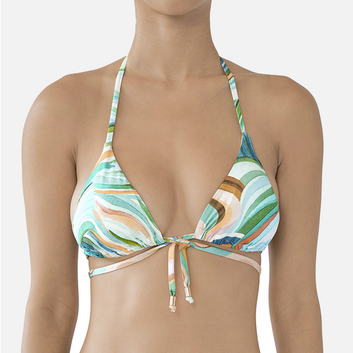 Summer days Triangle vert - Huit Lingerie - Modalova