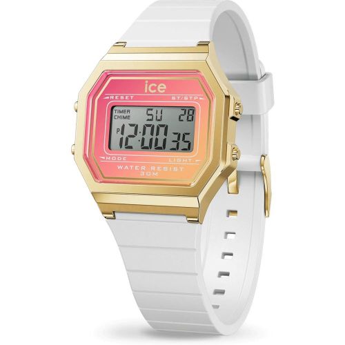 Montre ICE digit retro - White Dreamscape - Small - Ice-Watch - Modalova