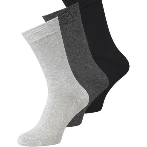 Lot de 3 chaussettes de sport en viscose noir Niko - jack & jones - Modalova