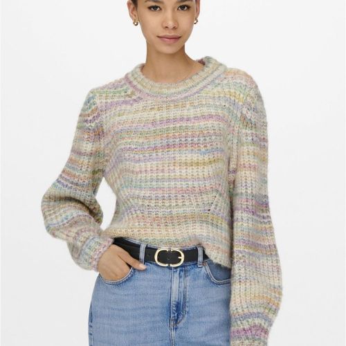 Pull en maille col rond Carma Ode - Only - Modalova