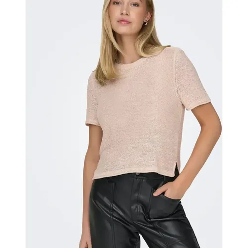 Pull en maille beige Alia - Only - Modalova