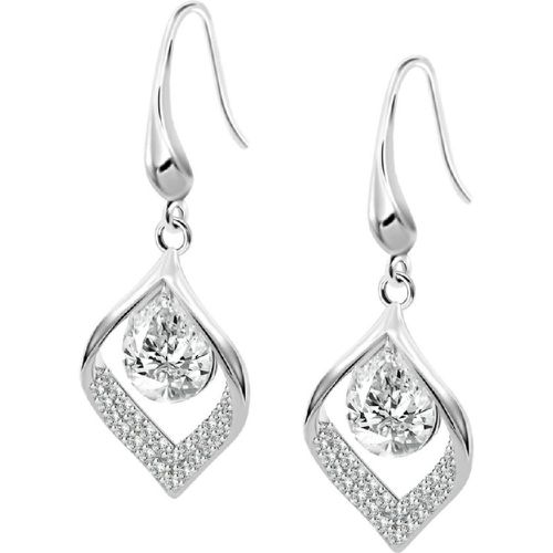 Boucles oreilles Glam - LP3711-4-1 Argent 925/1000 - Lotus Silver - Modalova