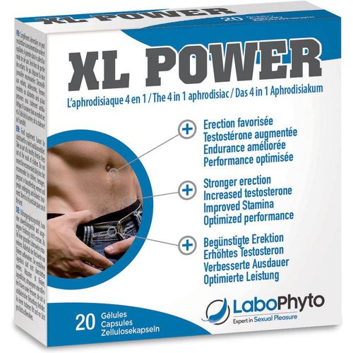 XL Power Aphrodisiaque 20 Gélules - Labophyto - Modalova