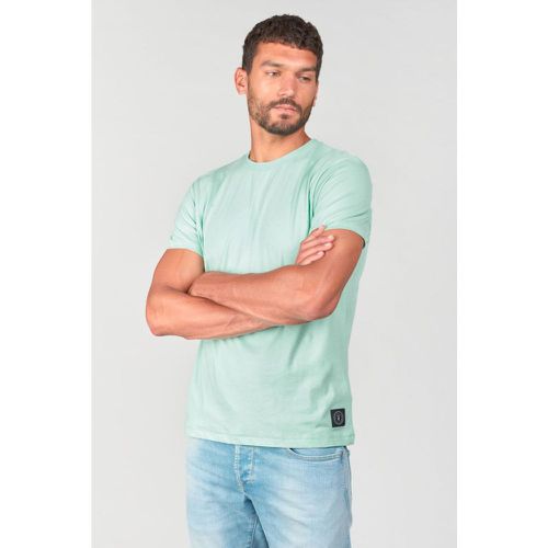Tee-Shirt BROWN turquoise Xer en coton - Le Temps des Cerises - Modalova