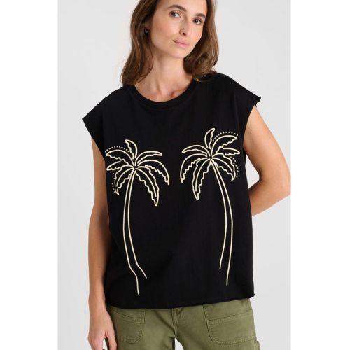 Tee-Shirt LELY noir en coton Vox - Le Temps des Cerises - Modalova