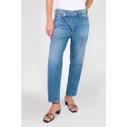 Jeans boyfit cosy, 7/8ème bleu Eva - Le Temps des Cerises - Modalova
