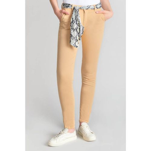 Pantalon chino DYLI 5 beige sable - Le Temps des Cerises - Modalova