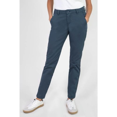 Pantalon chino DYLI 7 bleu Léa Vox - Le Temps des Cerises - Modalova