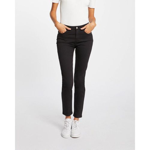 Pantalon slim taille standard noir - Morgan - Modalova