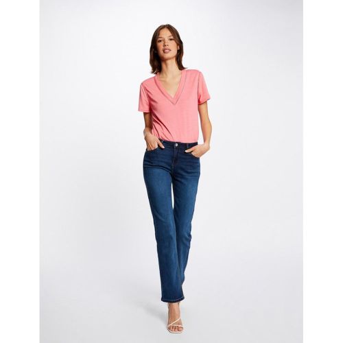 Jeans regular taille standard en coton - Morgan - Modalova