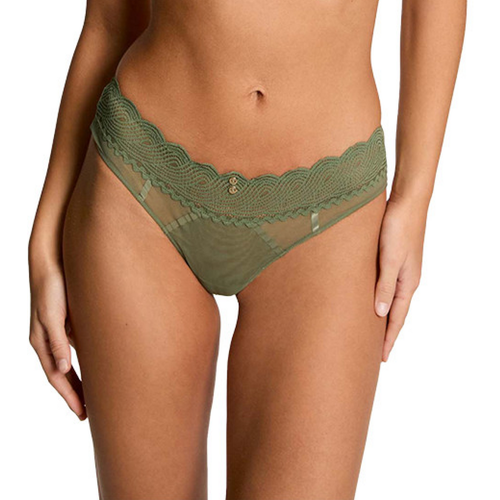 Shorty String kaki Lorie vert - Morgan Lingerie - Modalova