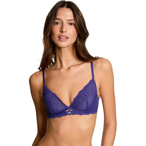 Soutien-gorge armatures marine Glory bleu - Morgan Lingerie - Modalova