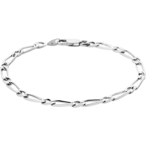 Chaine figaro 1-1 4mm Z3ZZ5YYZ - Maison de la Bijouterie - Modalova