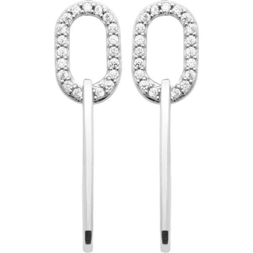 Boucles d'oreilles Pendantes rhodié Z5W4UZ0 - Maison de la Bijouterie - Modalova