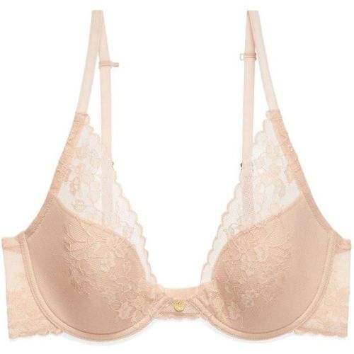 Soutien-gorge plongeant armatures - Rose en nylon - Natori - Modalova