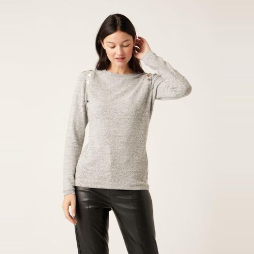 Top manches longues détails boutons - Naf Naf - Modalova