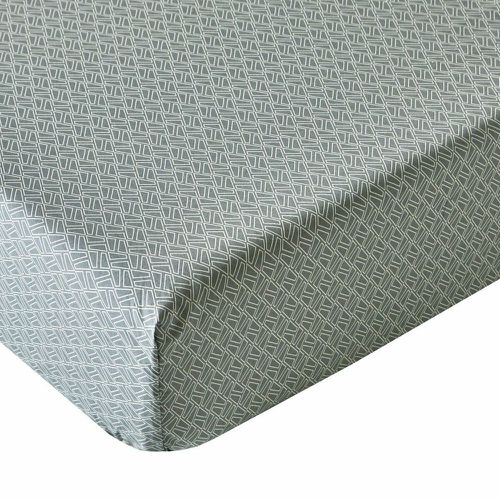 Drap housse percale NUANCES Perle - Blanc des Vosges - Modalova