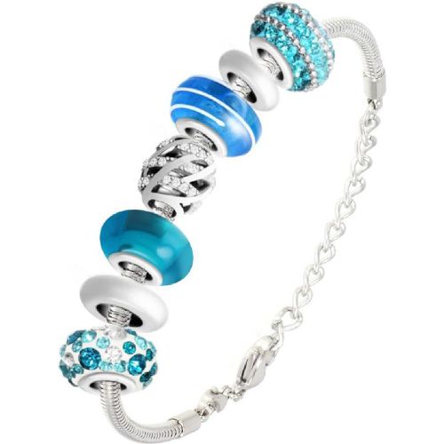 Bracelet charm et acier - So Charm - So Charm Bijoux - Modalova
