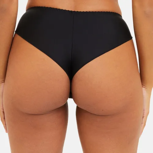 Tanga en dentelle noir - Sans Complexe - Modalova