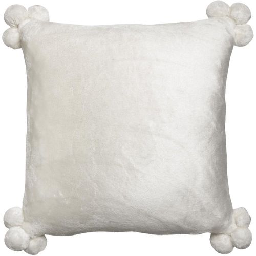 Coussin Tender pompons Neige - 3S. x Home - Modalova