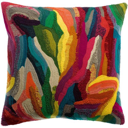 Coussin brodé Betty Multico 45 x 45 - 3S. x Home - Modalova