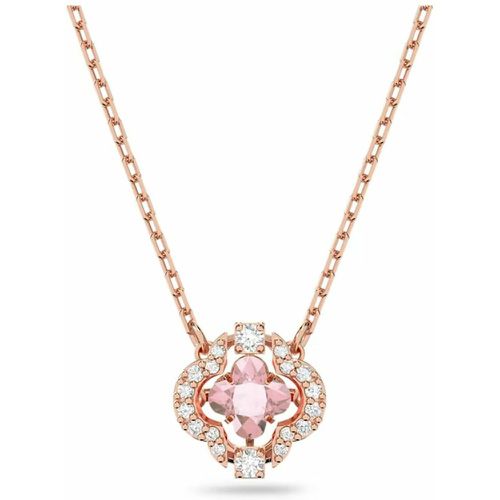 Collier 5514488 - Collier métal rose médaille strass - Swarovski - Modalova