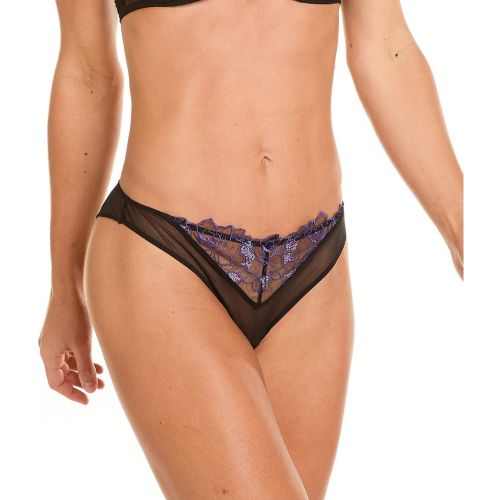 Tanga noir/violet Amants - Pomm Poire - Modalova