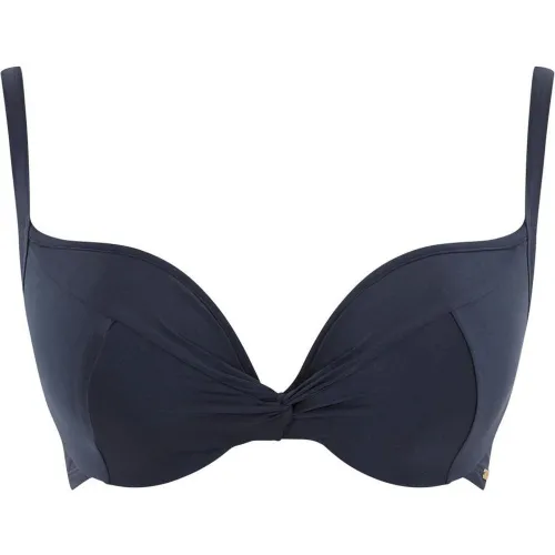 Haut de maillot de bain plongeant armatures - Gris - Panache maillots - Modalova