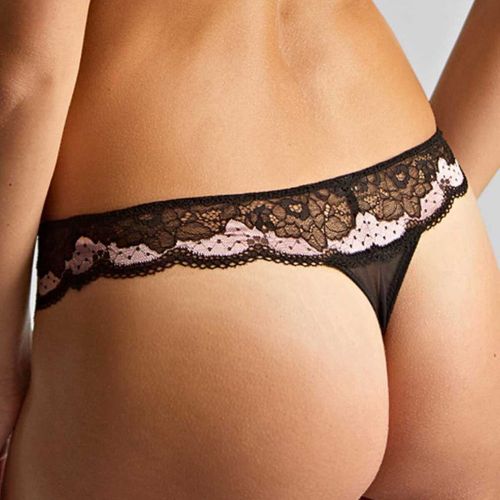String Clara - Noir et Rose - Panache - Modalova
