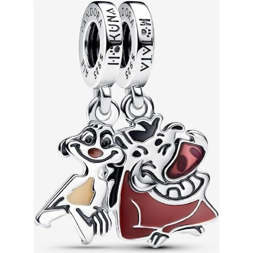 Charm Pendant Séparable Disney Le Roi Lion Timon et Pumbaa - Pandora - Modalova