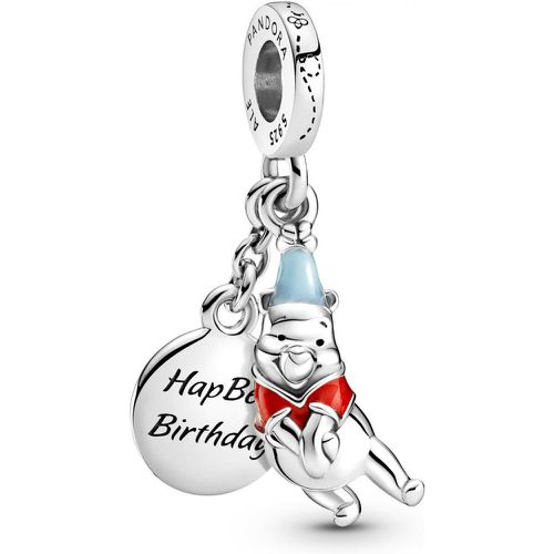 Charm Double Pendant Happy birthday & Winnie L'Ourson Disney x - Pandora - Modalova