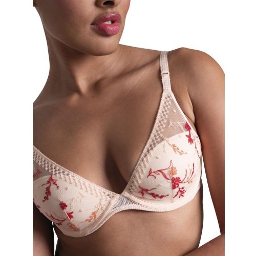 Suzy - Soutien-gorge plongeant avec coques brodé - Passionata - Modalova