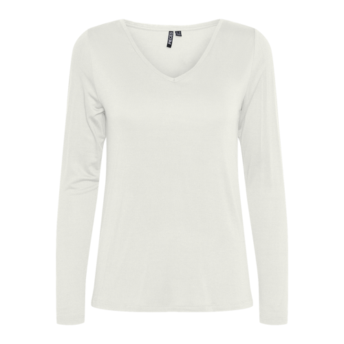 Tee shirt manches longues en viscose Billo Maia - Pieces - Modalova