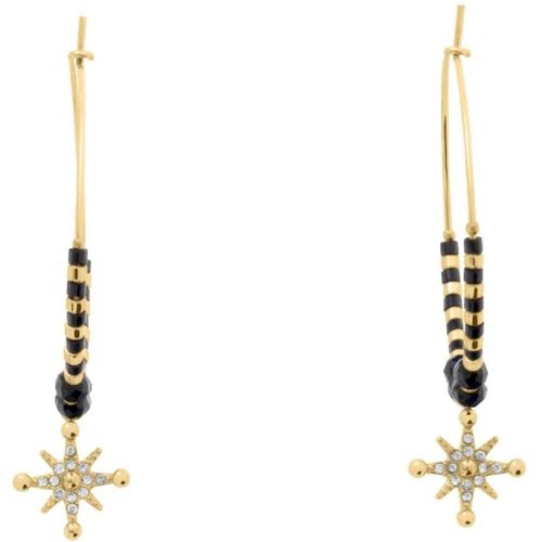 Boucles oreilles Antharea - BJ25A2231 Acier - Pierre Lannier Bijoux - Modalova