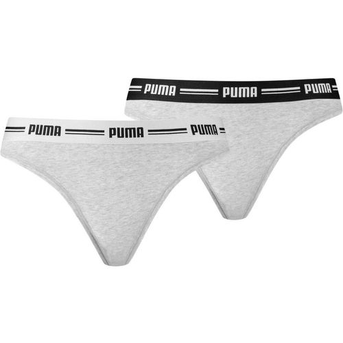 String Gris Puma en coton - Puma Underwear - Modalova