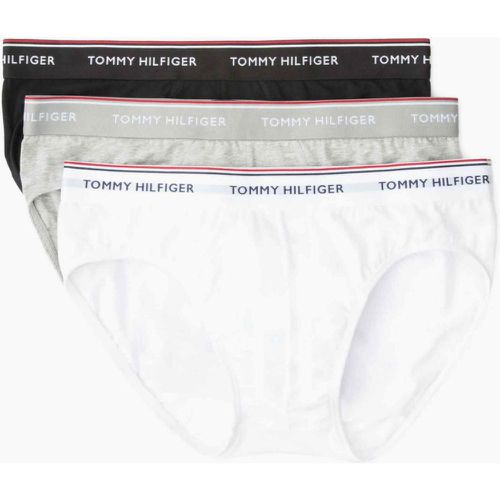 Pack de 3 slips logotés - en coton - Tommy Hilfiger Underwear - Modalova