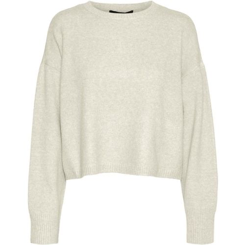 Pull en maille Col rond Manches longues Court - Vero Moda - Modalova