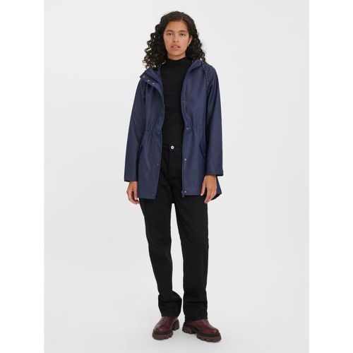 Veste capuche - Bleue - Vero Moda - Modalova