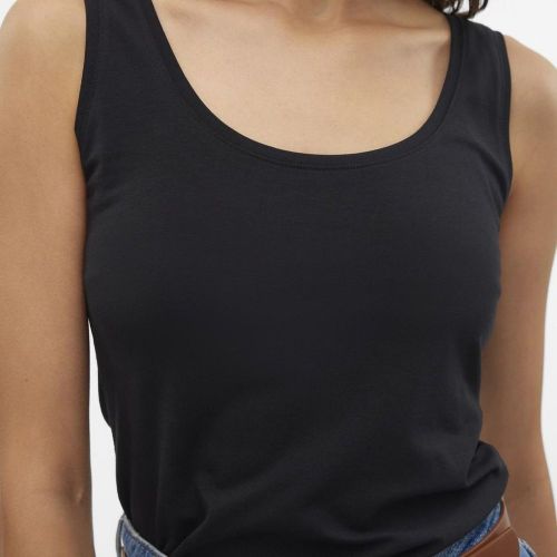 Débardeur en coton Lulu noir Ria - Vero Moda - Modalova