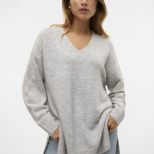 Pull en maille col V Filuca Luna - Vero Moda - Modalova