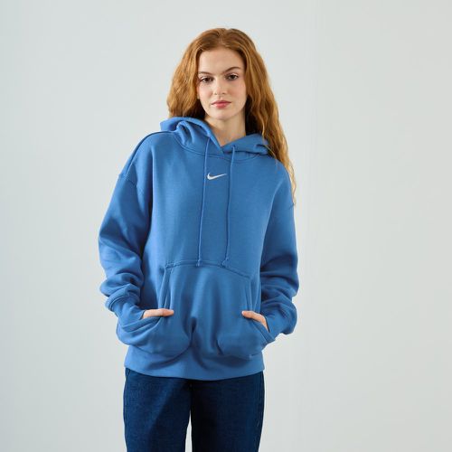 Hoodie Phoenix Long Oversized Bleu - Nike - Modalova