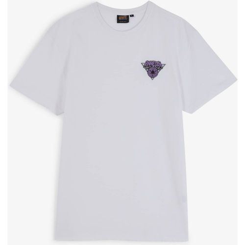 Tee Shirt Rinnegan Blanc/violet - Naruto - Modalova