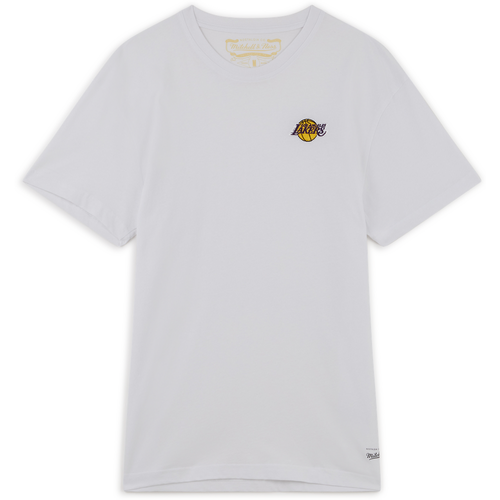Tee Shirt Lakers Broderie Blanc - Mitchell & Ness - Modalova