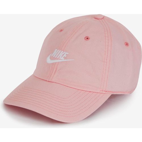 Nike - Casquette avec logo virgule métallisé - Sésame