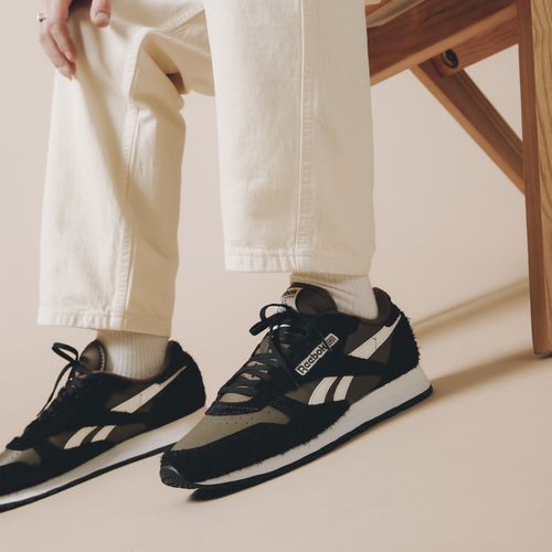 Classic Leather Kaki/noir - Reebok - Modalova