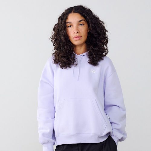 Hoodie Small Logo Lilas - New Balance - Modalova
