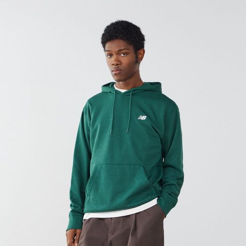 Hoodie Small Logo Vert/blanc - New Balance - Modalova