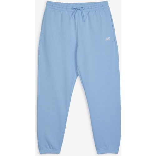 Pant Jogger Small Logo Bleu/blanc - New Balance - Modalova