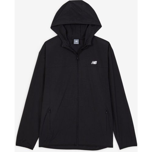 Jacket Windrunner Woven Noir/blanc - New Balance - Modalova