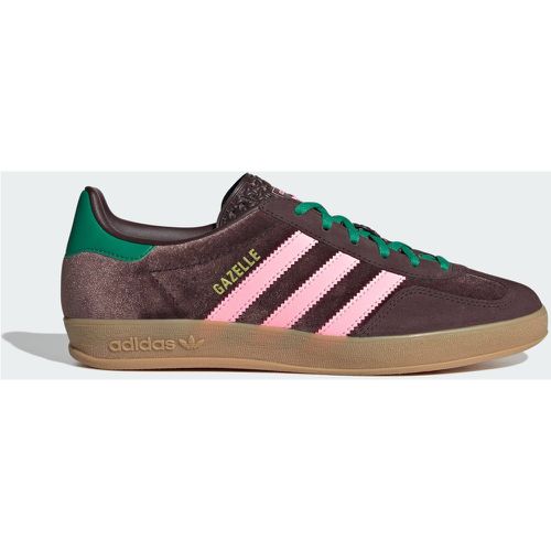 Gazelle Indoor Velvet Marron/rose - adidas Originals - Modalova